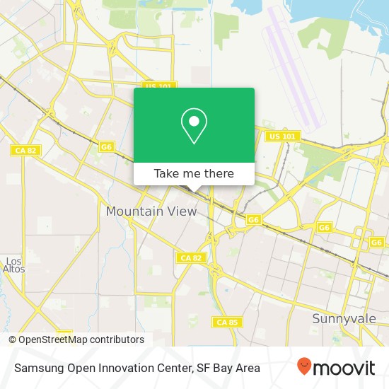 Samsung Open Innovation Center map