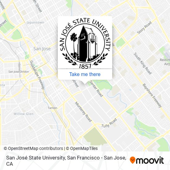 San José State University map