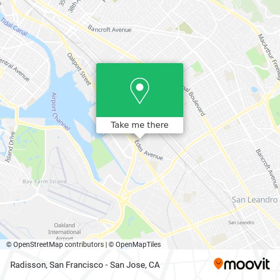 Radisson map