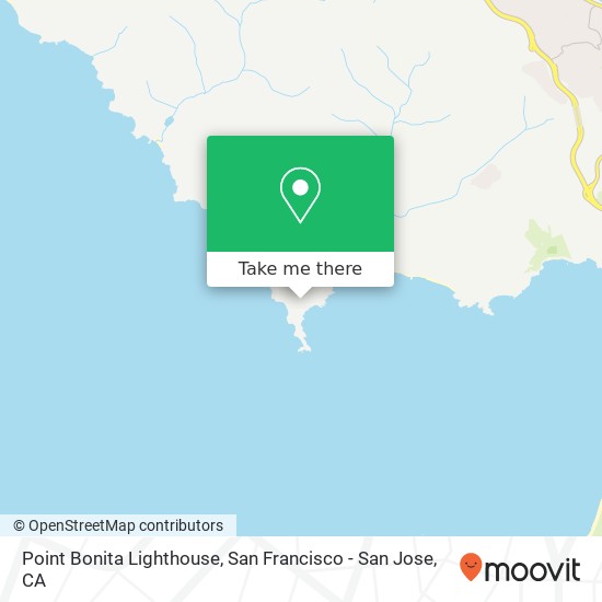 Point Bonita Lighthouse map