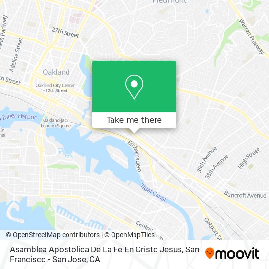 Asamblea Apostólica De La Fe En Cristo Jesús map