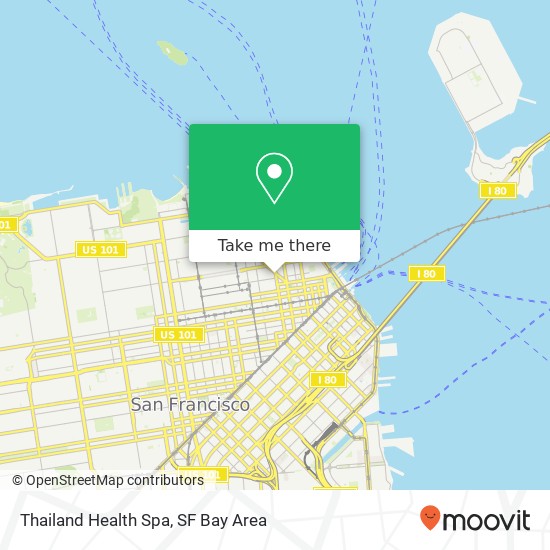 Mapa de Thailand Health Spa