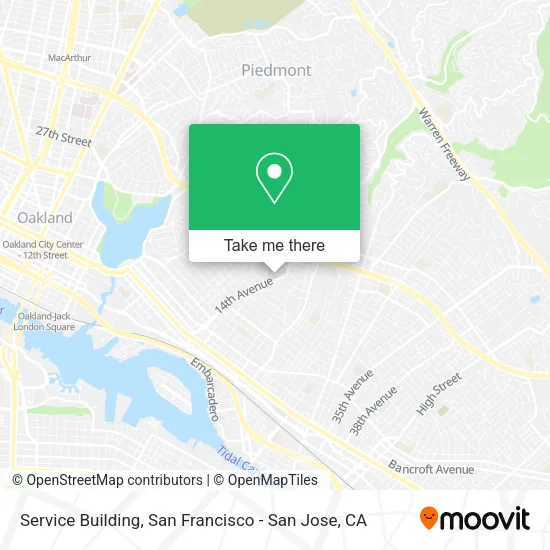 Mapa de Service Building
