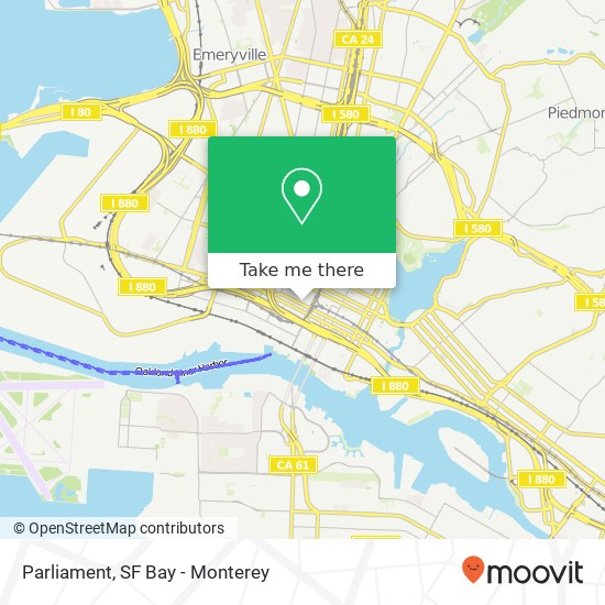 Parliament map