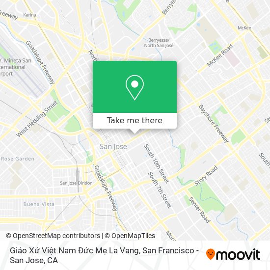 Giáo Xứ Việt Nam Đức Mẹ La Vang map