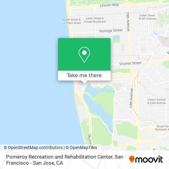Pomeroy Recreation and Rehabilitation Center map