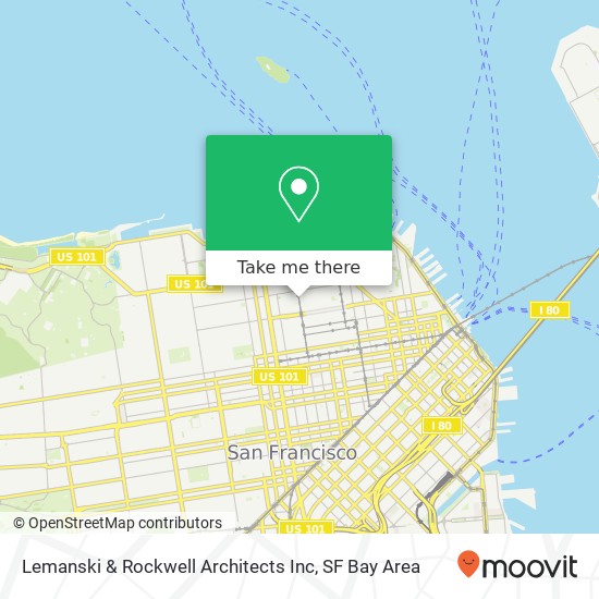 Lemanski & Rockwell Architects Inc map