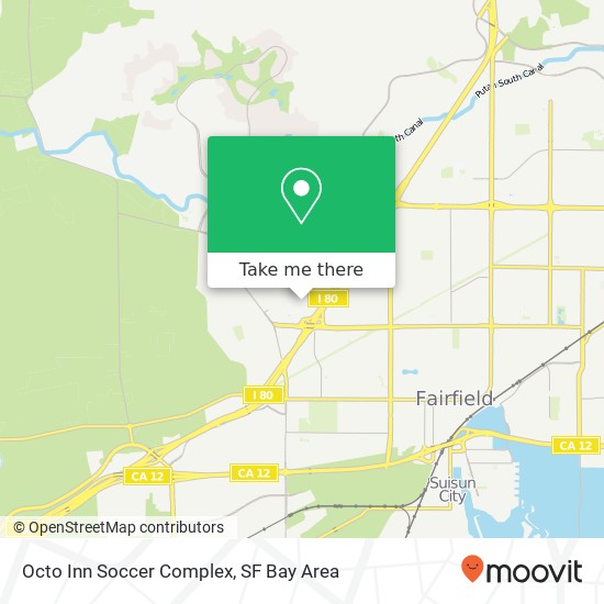 Octo Inn Soccer Complex map