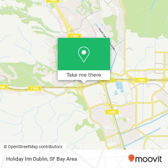 Holiday Inn Dublin map