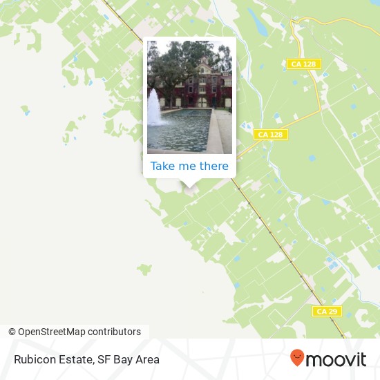 Rubicon Estate map