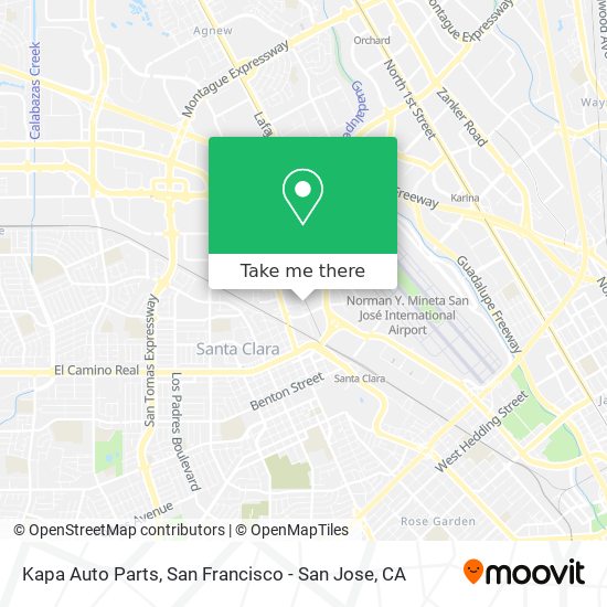 Kapa Auto Parts map