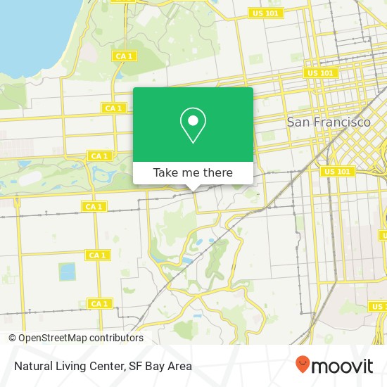 Mapa de Natural Living Center