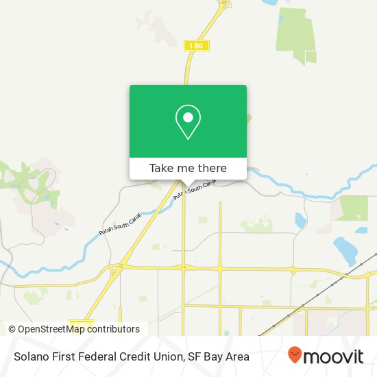 Solano First Federal Credit Union map