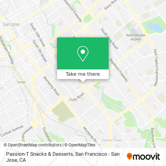 Passion-T Snacks & Desserts map