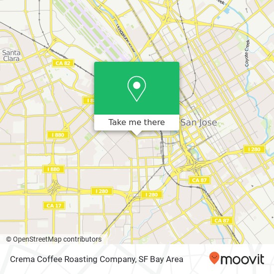 Crema Coffee Roasting Company map