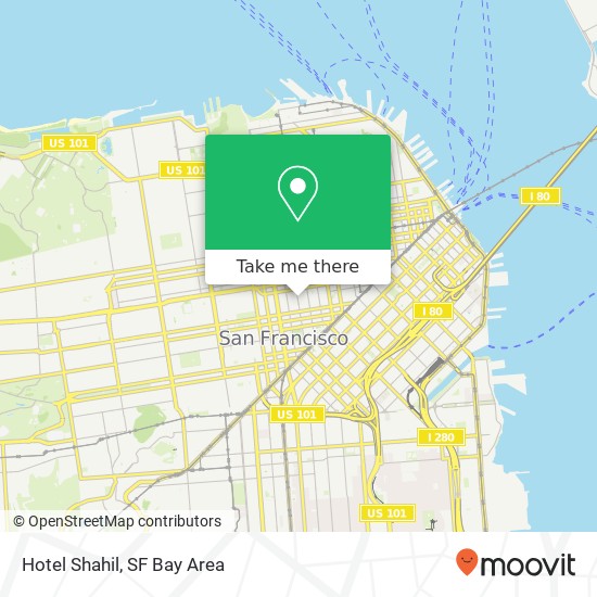 Hotel Shahil map