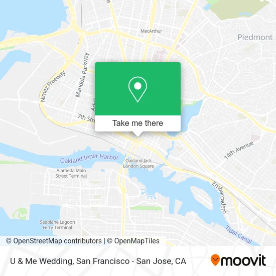 Mapa de U & Me Wedding
