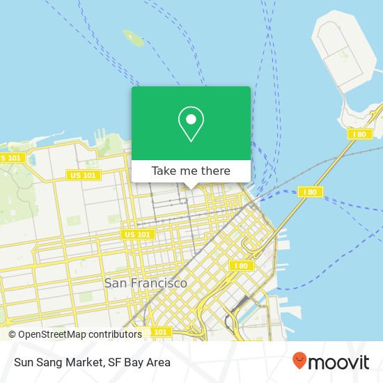 Mapa de Sun Sang Market