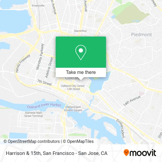 Mapa de Harrison & 15th