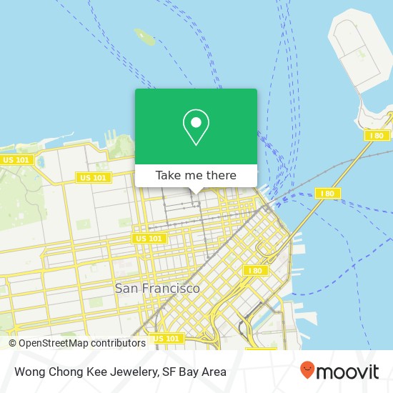 Mapa de Wong Chong Kee Jewelery