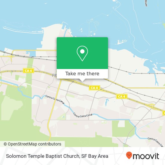 Solomon Temple Baptist Church map