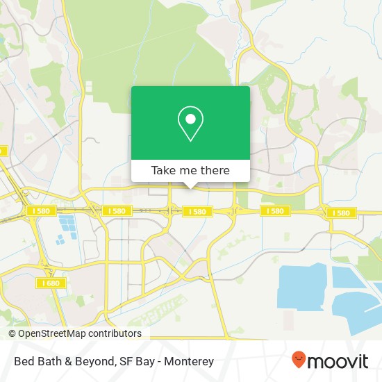 Bed Bath & Beyond map