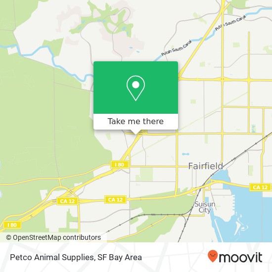 Mapa de Petco Animal Supplies