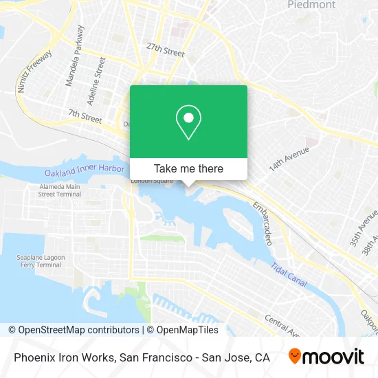 Phoenix Iron Works map