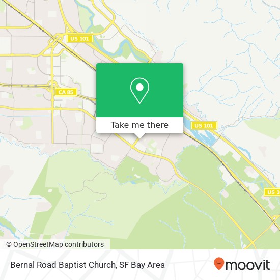 Mapa de Bernal Road Baptist Church