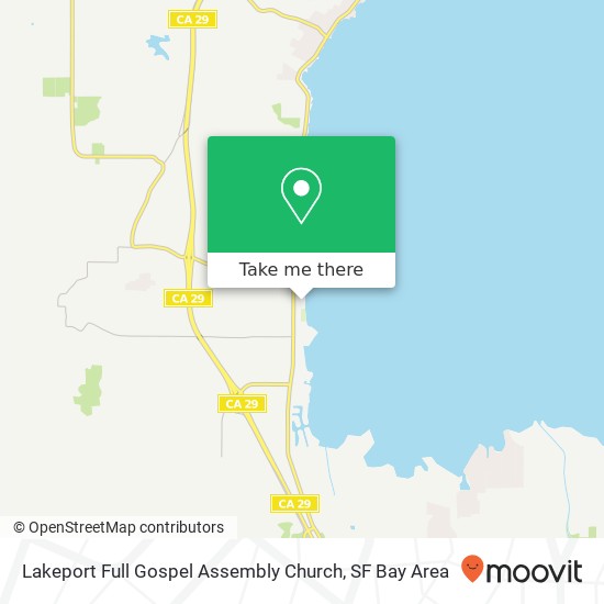 Lakeport Full Gospel Assembly Church map
