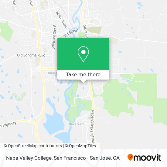 Napa Valley College map