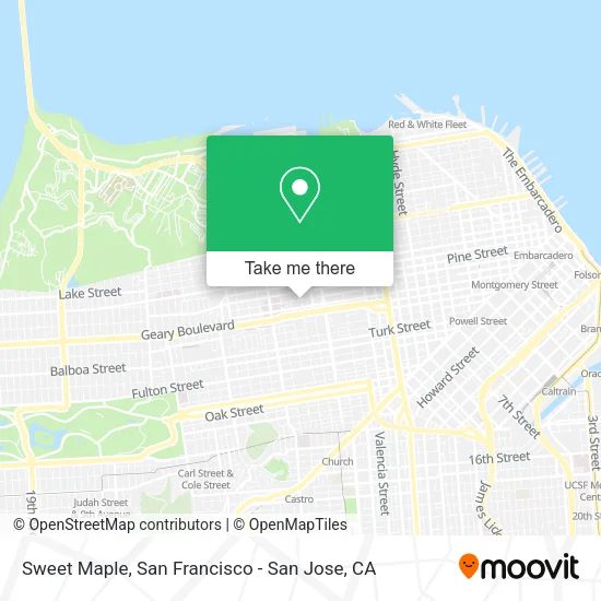 Mapa de Sweet Maple