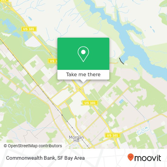 Mapa de Commonwealth Bank