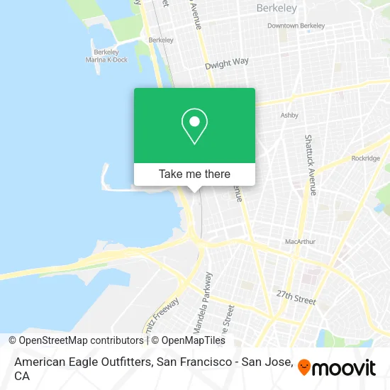 American Eagle Outfitters map