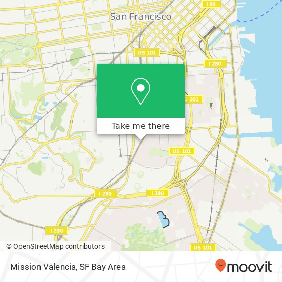 Mission Valencia map