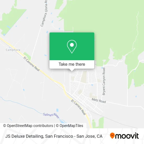 JS Deluxe Detailing map