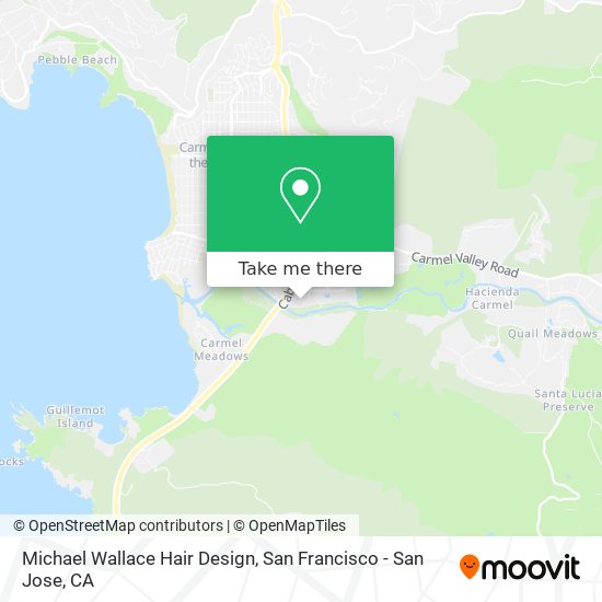 Mapa de Michael Wallace Hair Design