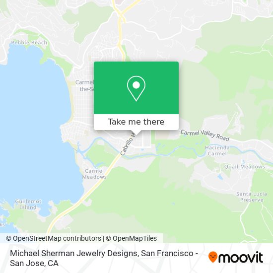 Mapa de Michael Sherman Jewelry Designs