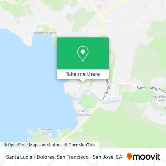 Mapa de Santa Lucia / Dolores