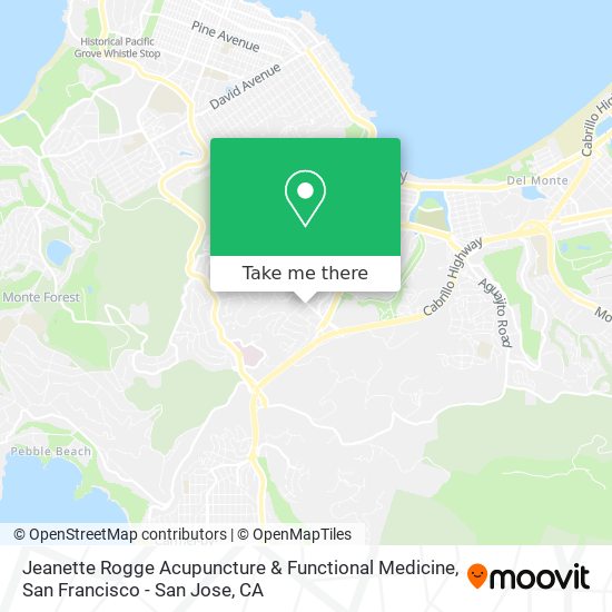Mapa de Jeanette Rogge Acupuncture & Functional Medicine