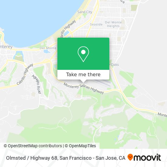 Mapa de Olmsted / Highway 68
