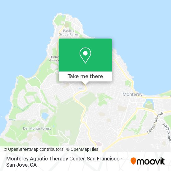 Mapa de Monterey Aquatic Therapy Center