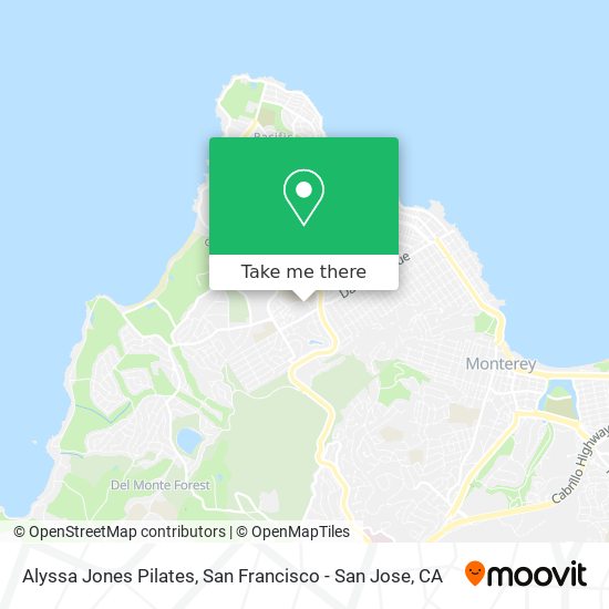Alyssa Jones Pilates map