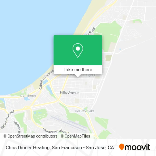 Chris Dinner Heating map