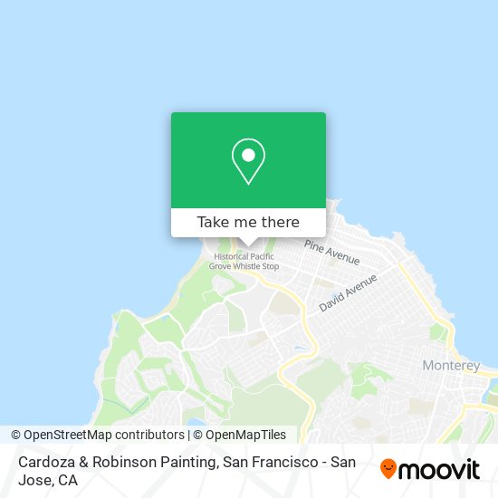 Cardoza & Robinson Painting map