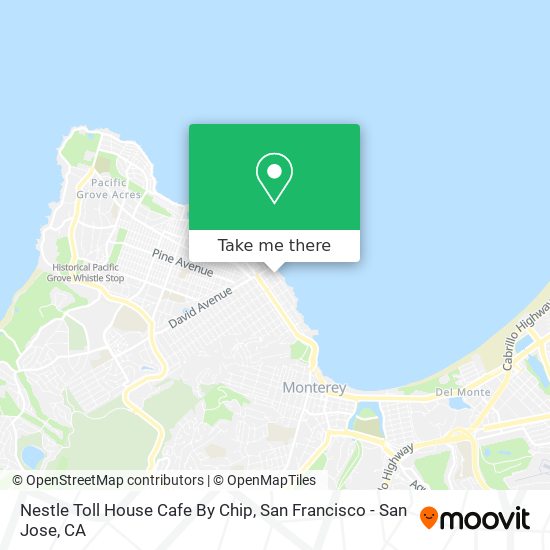 Nestle Toll House Cafe By Chip map