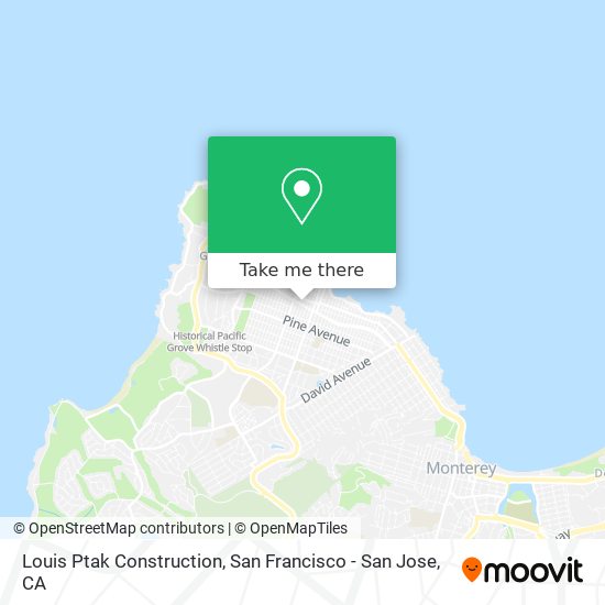 Louis Ptak Construction map