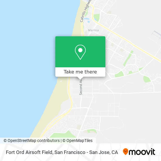 Fort Ord Airsoft Field map