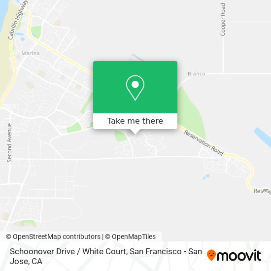 Schoonover Drive / White Court map