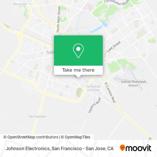 Johnson Electronics map